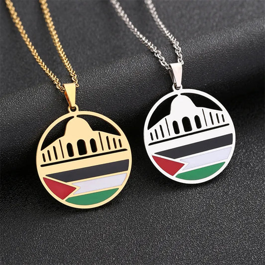 Al-Aqsa Mosque Palestine Necklace
